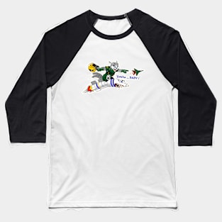 F-14 Tomcat - AIM-54 Phoenix Gotcha... BABY! - Clean Style Baseball T-Shirt